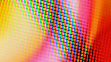 motion of colorful bright pixel patterns, close-up