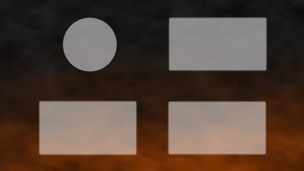 스모크 cg 엔드 카드 엔딩 스크린 모션 그래픽