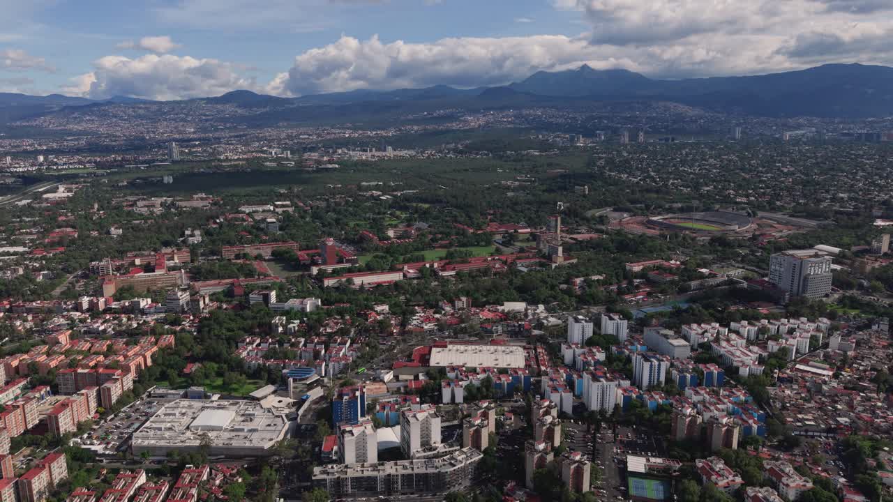 Southern CDMX aerial landscapes, captured by drone