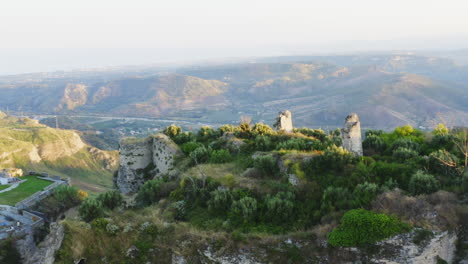 restos de una fortaleza normanda