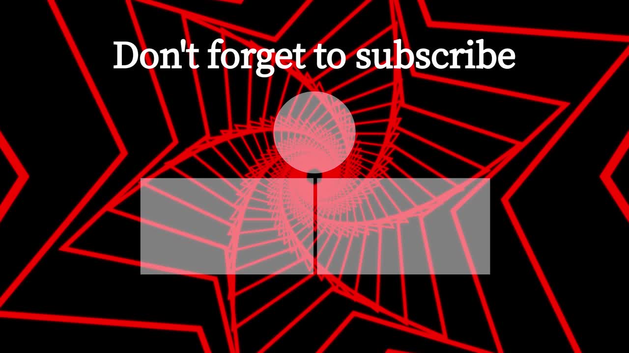 모양 연속 진행 끝 카드 끝 화면 모션 그래픽