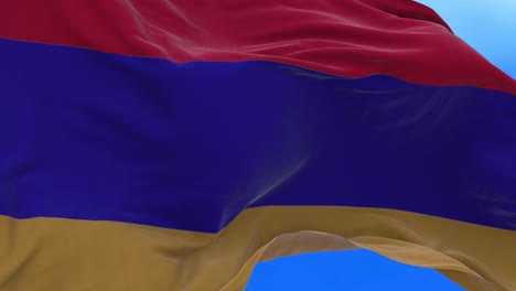seamless loop of armenian flag.