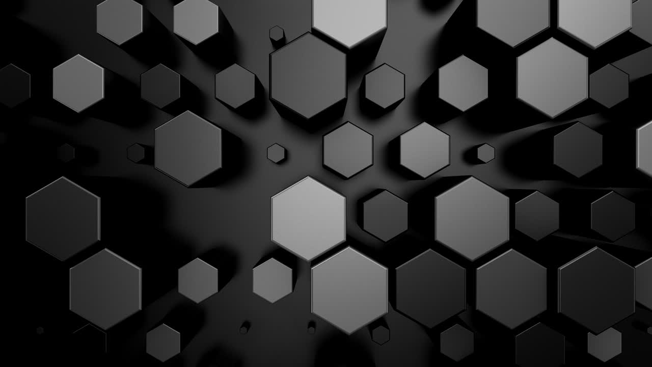 fondo de hexágonos animados