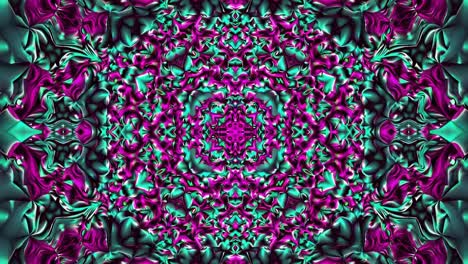 patrón de caleidoscopio geométrico abstracto