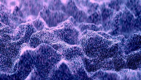 4k abstract topographic waveform.