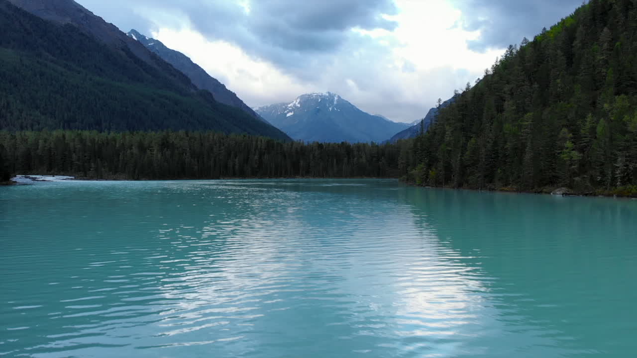 Scenic Lake and Mountain Landscape