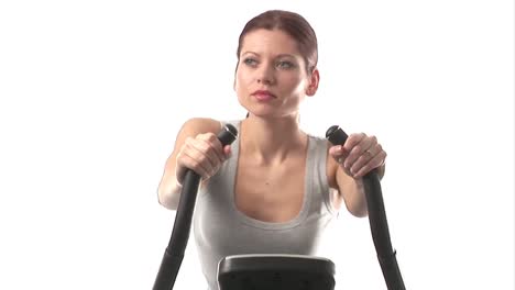 mujer haciendo ejercicio