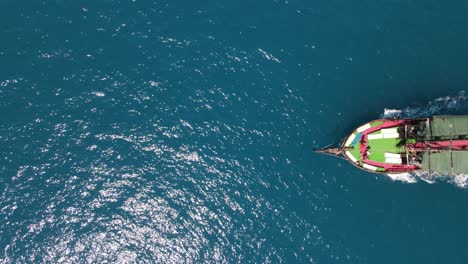 yacht tourism aerial view