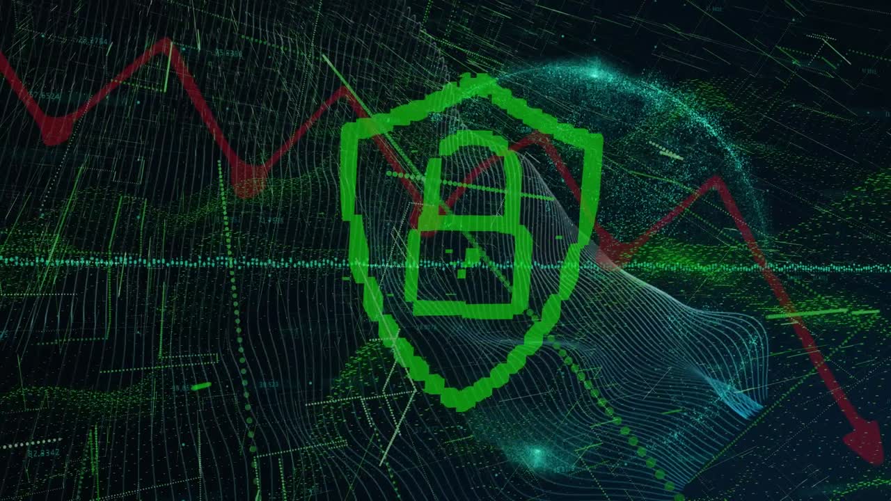 데이터 처리 및 패들록의 애니메이션