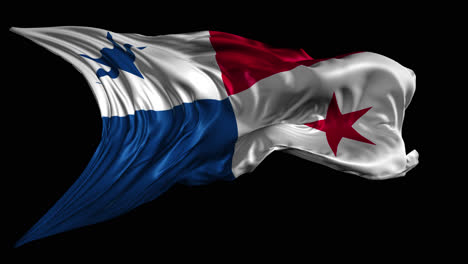 panamanian flag waving