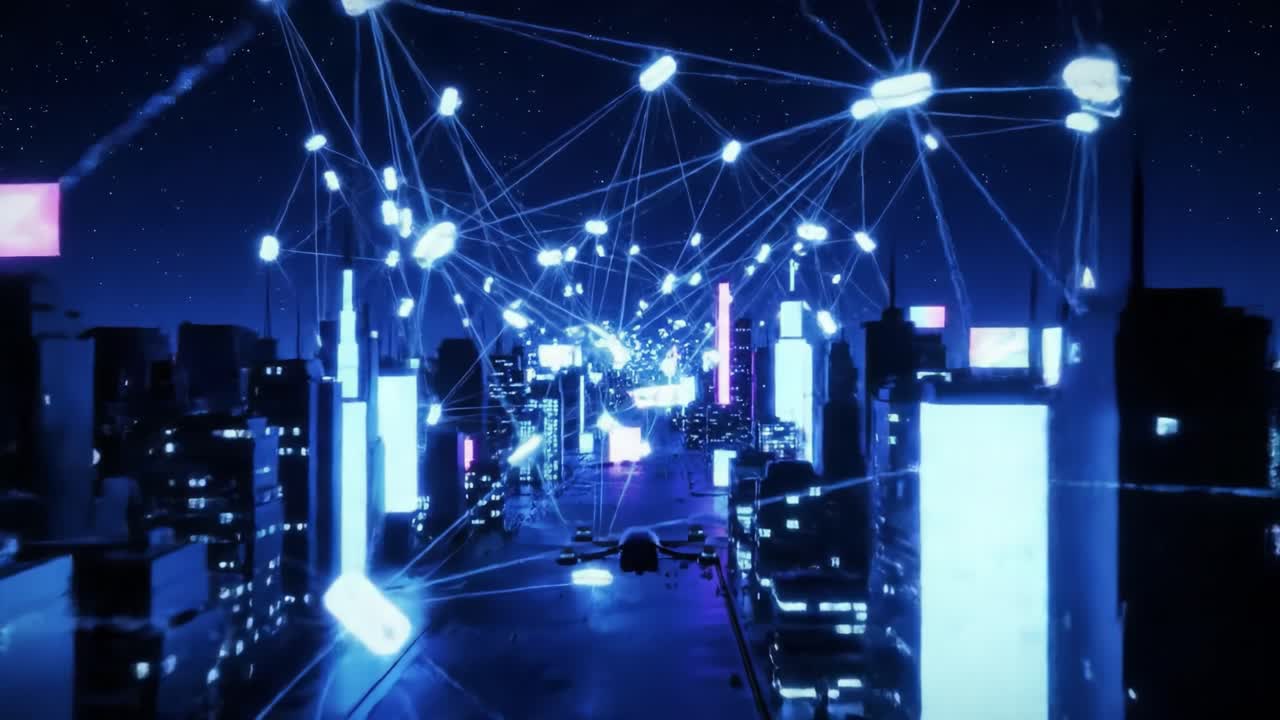 Futuristic City Network