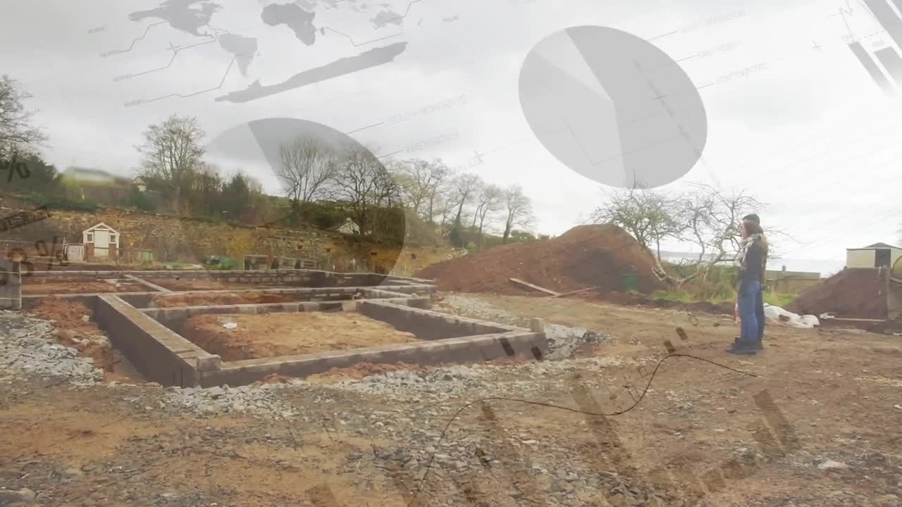 cimientos de casas hechas de ladrillos