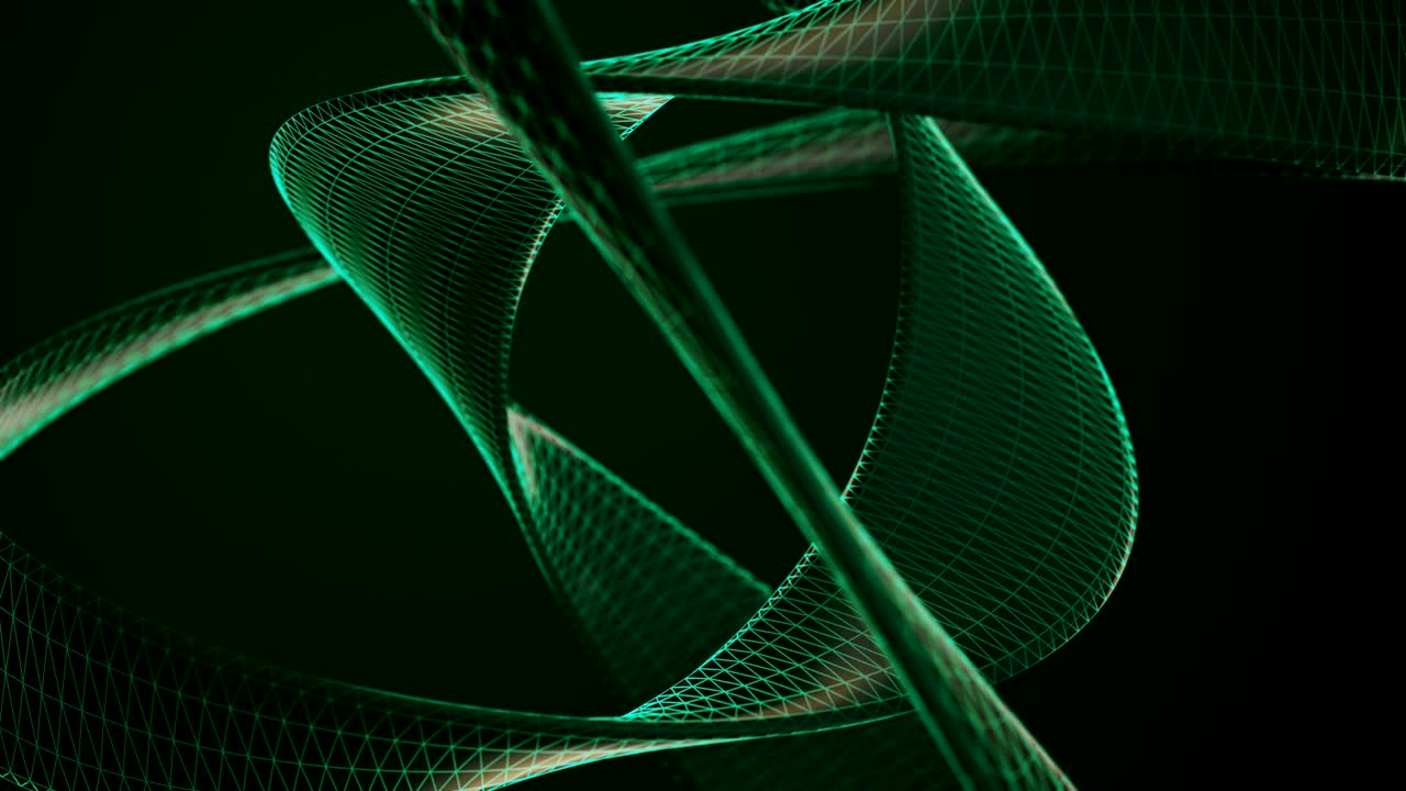 fondo de círculo abstracto (loopable) video de stock