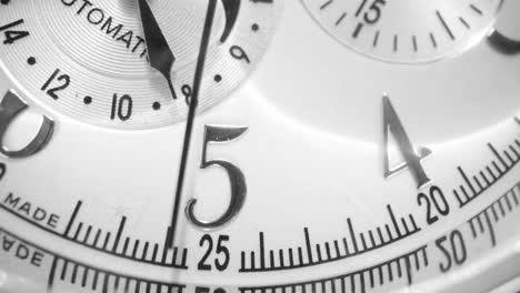 primer plano de las flechas del reloj