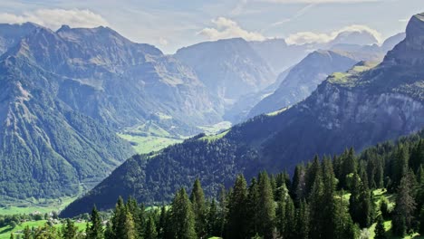 enthralling spectacular alps of braunwald glarnerland switzerland aerial