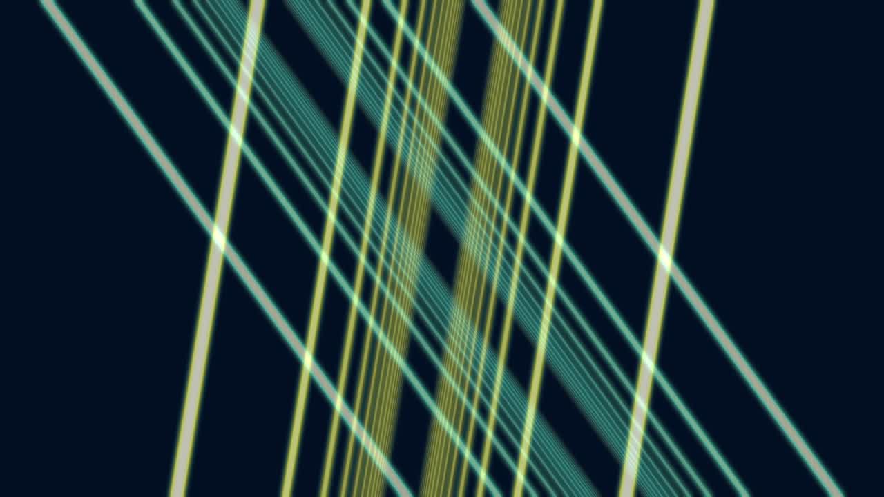 абстрактный рисунок светящихся линий
