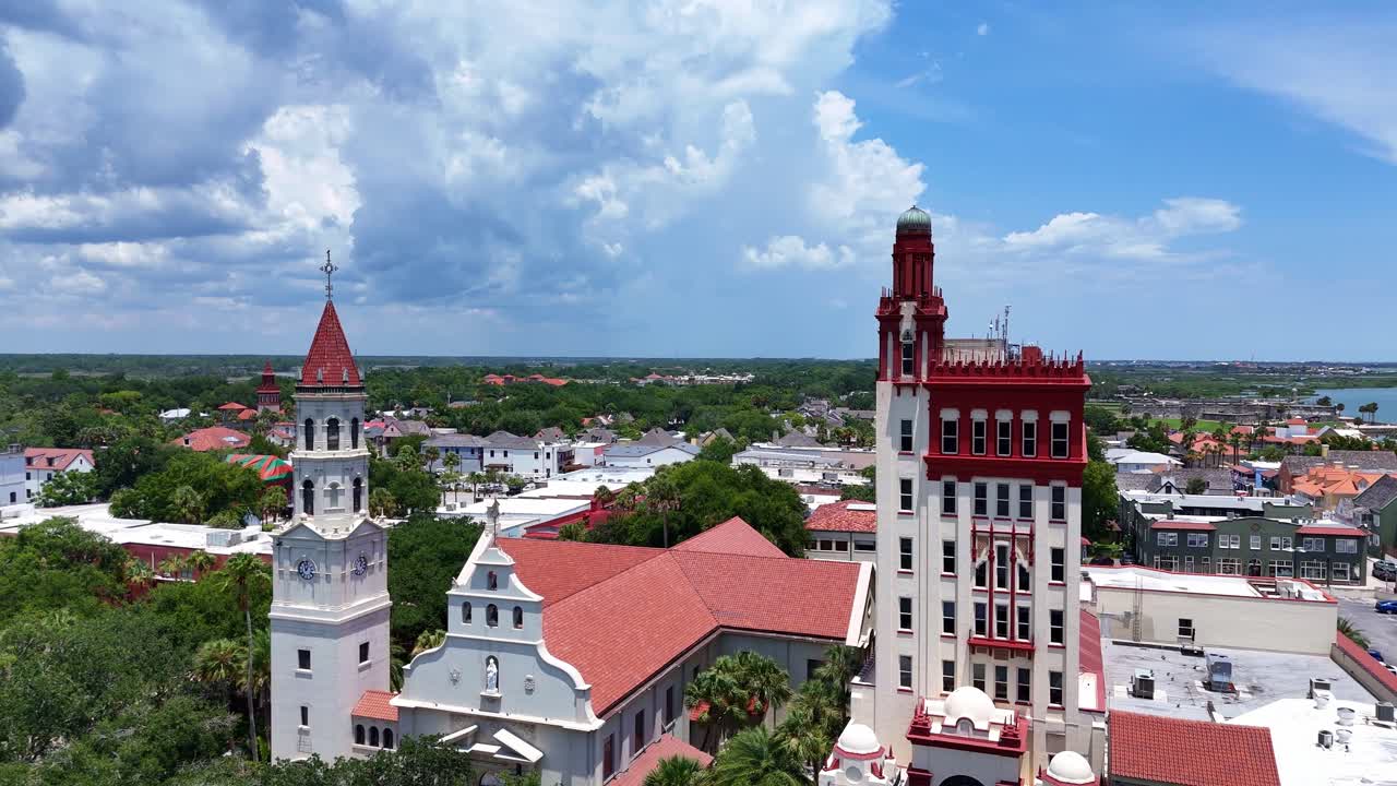 드론으로 촬영된 성 바실리카 대성당