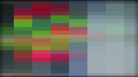 multicolor background of pixels in motion