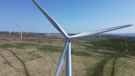 Aerial-view-of-wind-turbines-farm-to-produce-clean-renewable-sustainable-energy-target-netzero