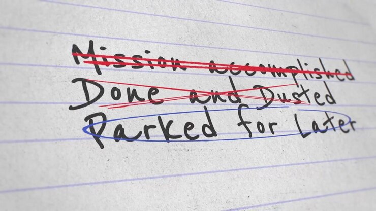 Handwritten Text Being Edited and Revised on Lined Paper