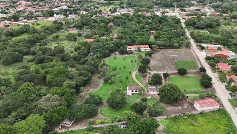 Breathtaking-Greenery:-Aerial-Vistas-of-Countryside-Charm