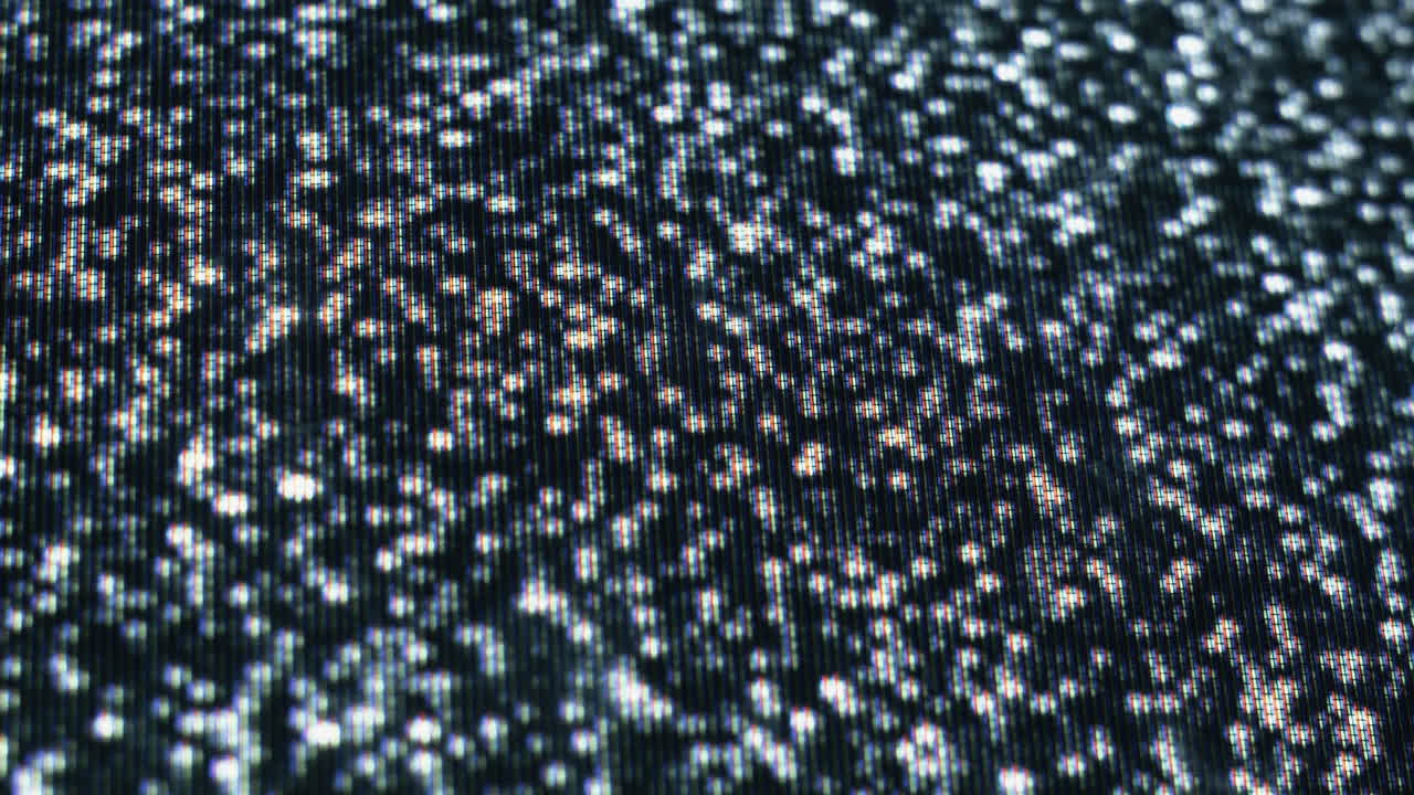 телевизионная статическая и шумная ошибка на экране телевизора с плохим сигналом