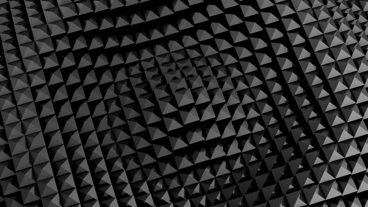 i quadrati formavano un'onda.