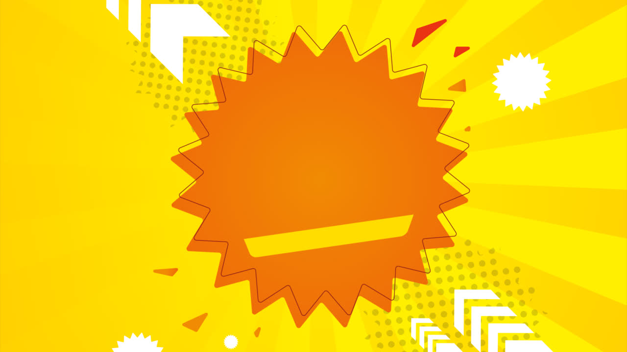 asbtract의 모션 그래픽 다채로운 판매 배경