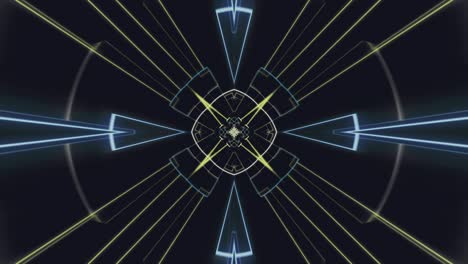 hi tech digital geometric disco loop
