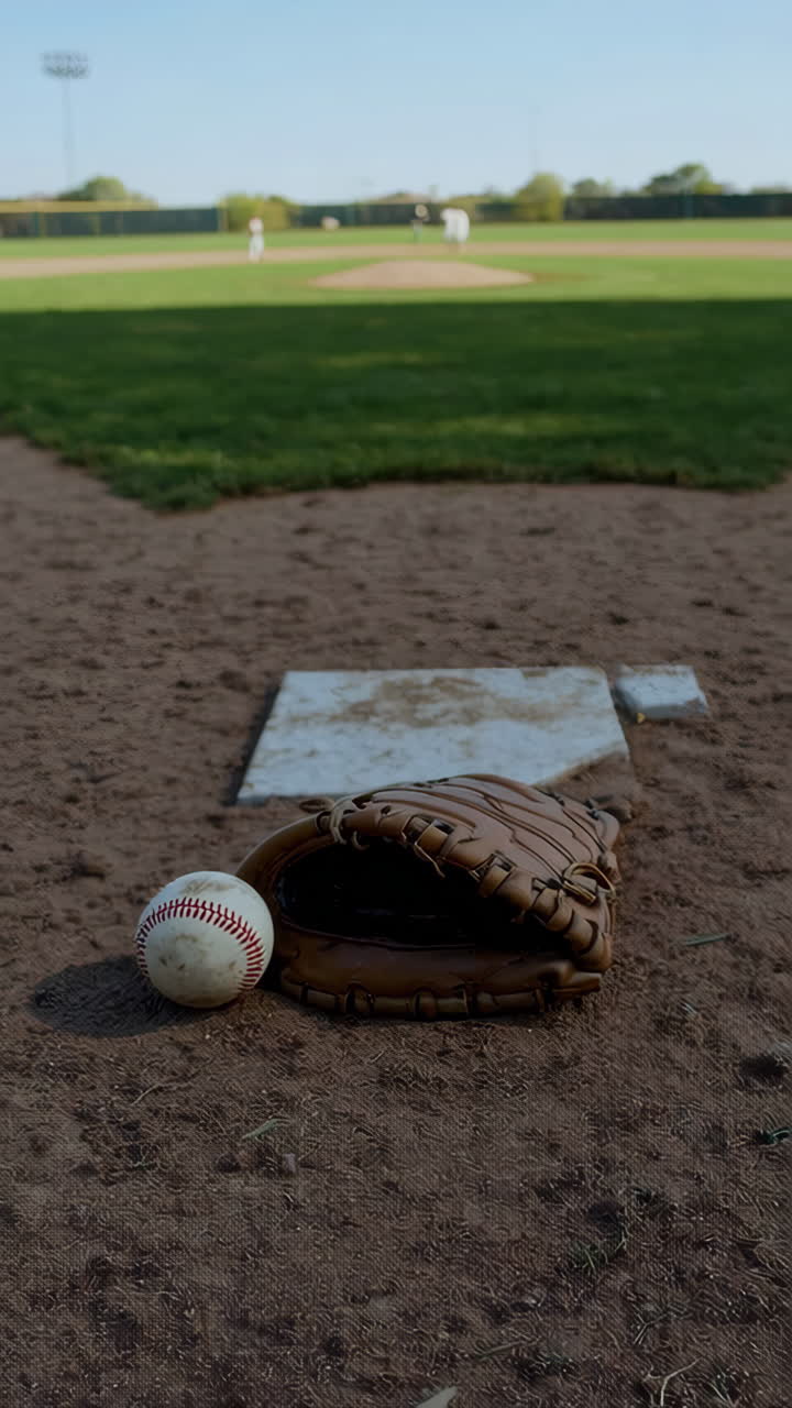 Baseball Game in Progress