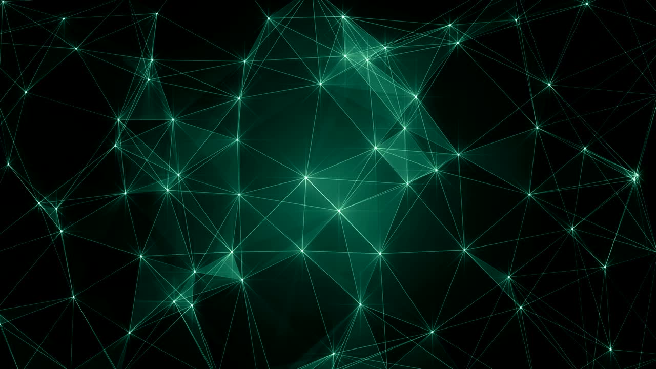 Plexus abstract network titles technology science background loop