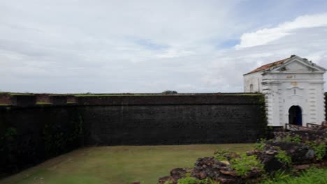 grand entrance of são josé de macapá fortress, epitomizing portuguese colonial might. this amazonian gate stands as a symbol of brazil's rich historical heritage