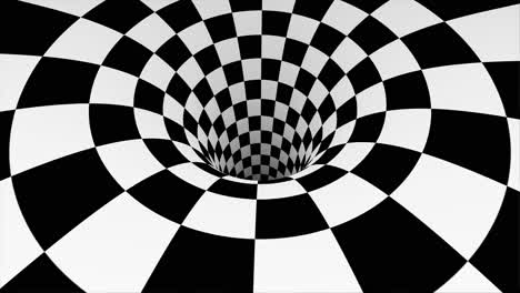 checkerboard vortex optical illusion