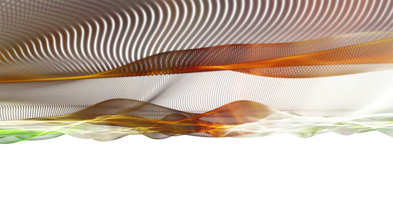 animación fantástica con objeto de onda de partículas en cámara lenta, 4096x2304 bucle 4k