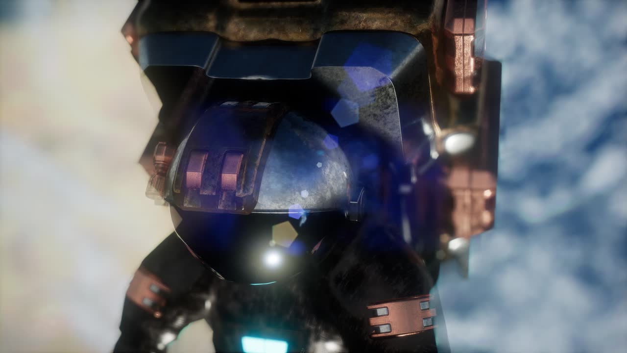 astronauta en el espacio exterior