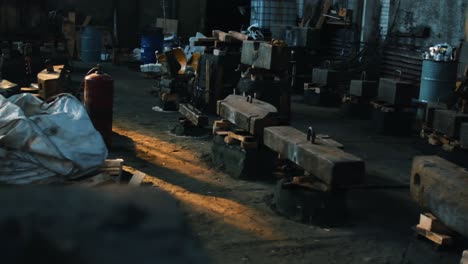 vintage metalworking workshop