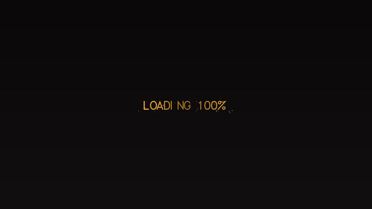A loading bar displays the text loading at 93 percent. This design can be used by video creators during content upload. It features a clean look with a simple font