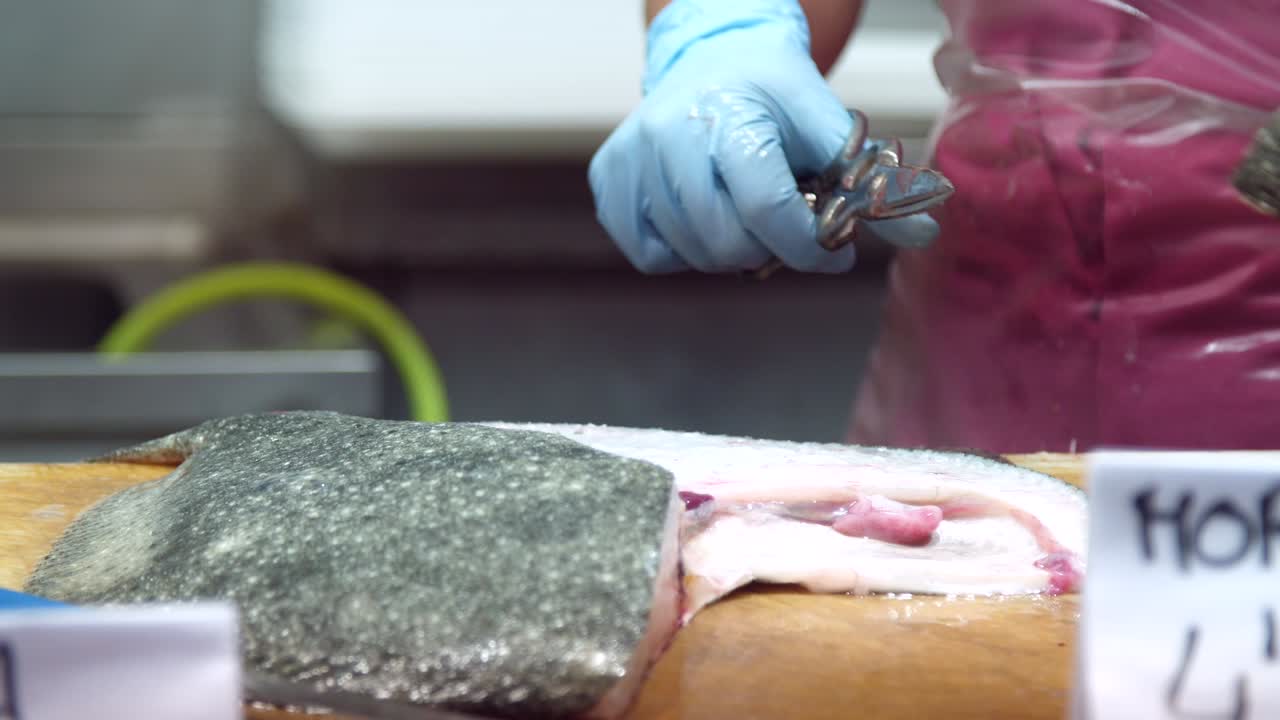 생선 장수 생선 필레 02