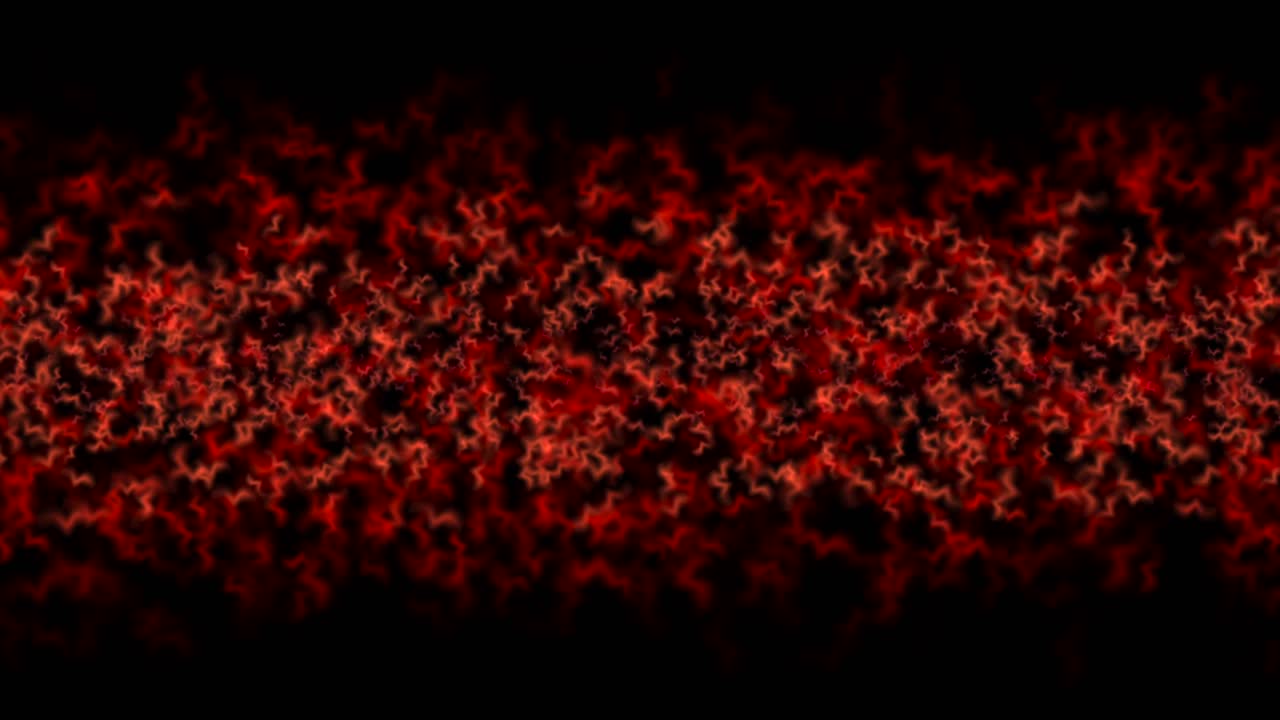 Fiery horizon of blazing mirrored flames creating inferno effect