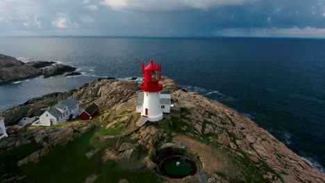 Leuchtturm-Von-Lindesnes,-Norwegen