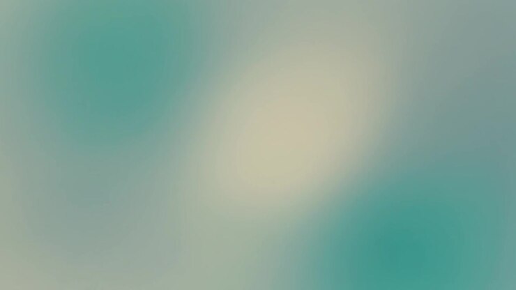 Abstract Motion Background with Soft Blended Teal and Beige Colors
