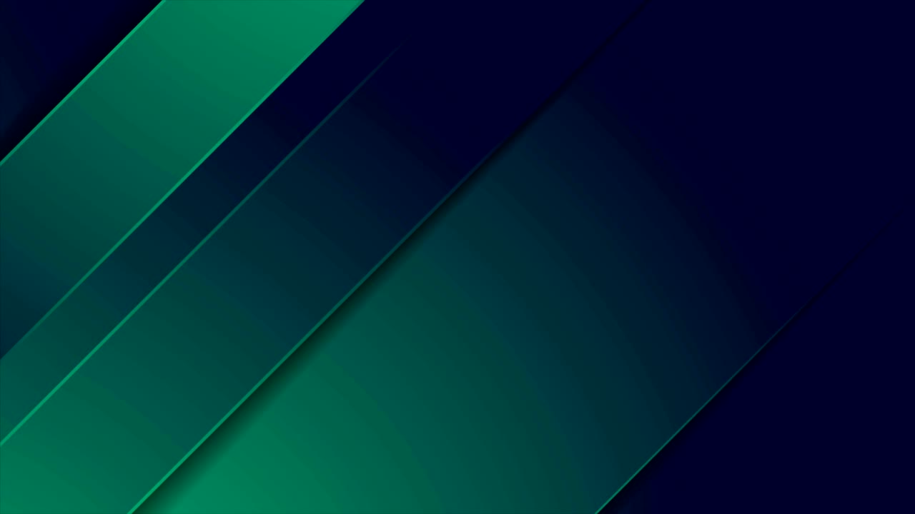 Dark green and blue stripes abstract motion background