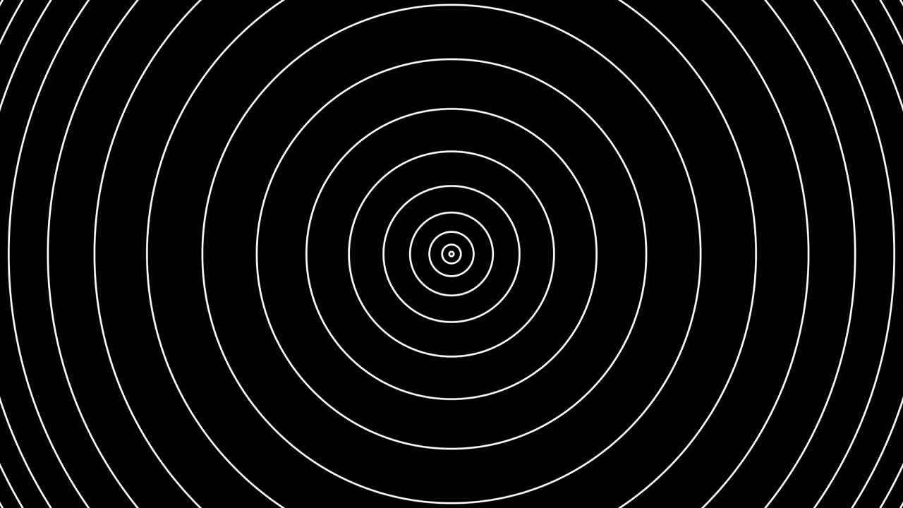 원형 파동의 배경. 끊임없는