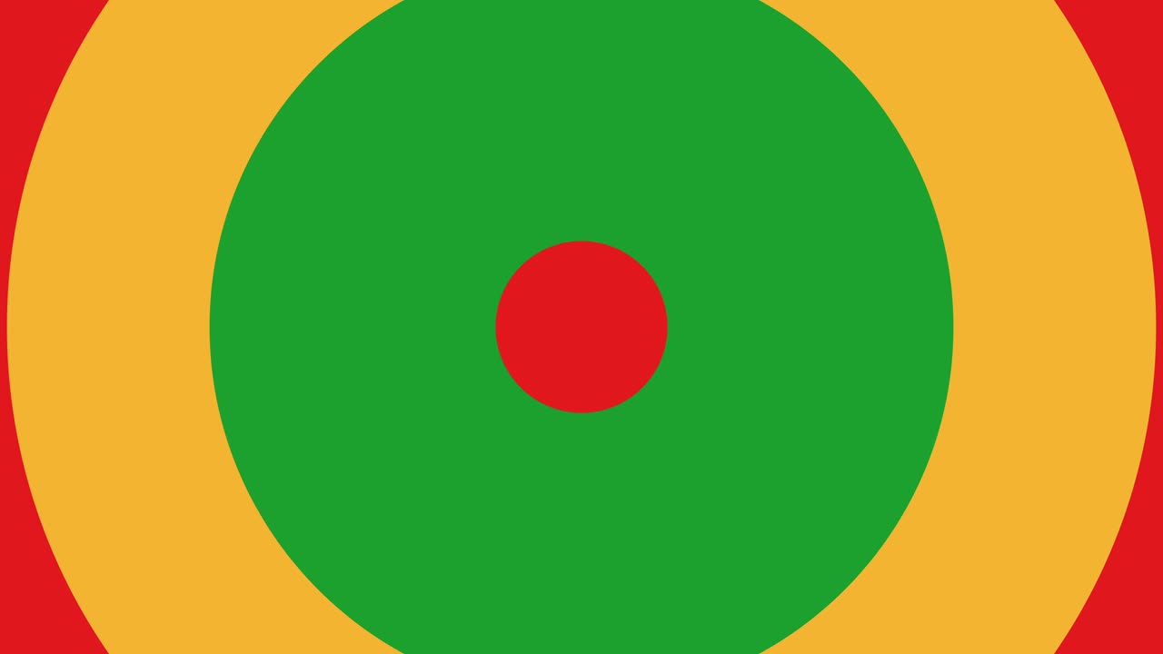 transición del círculo intro fondo de animación