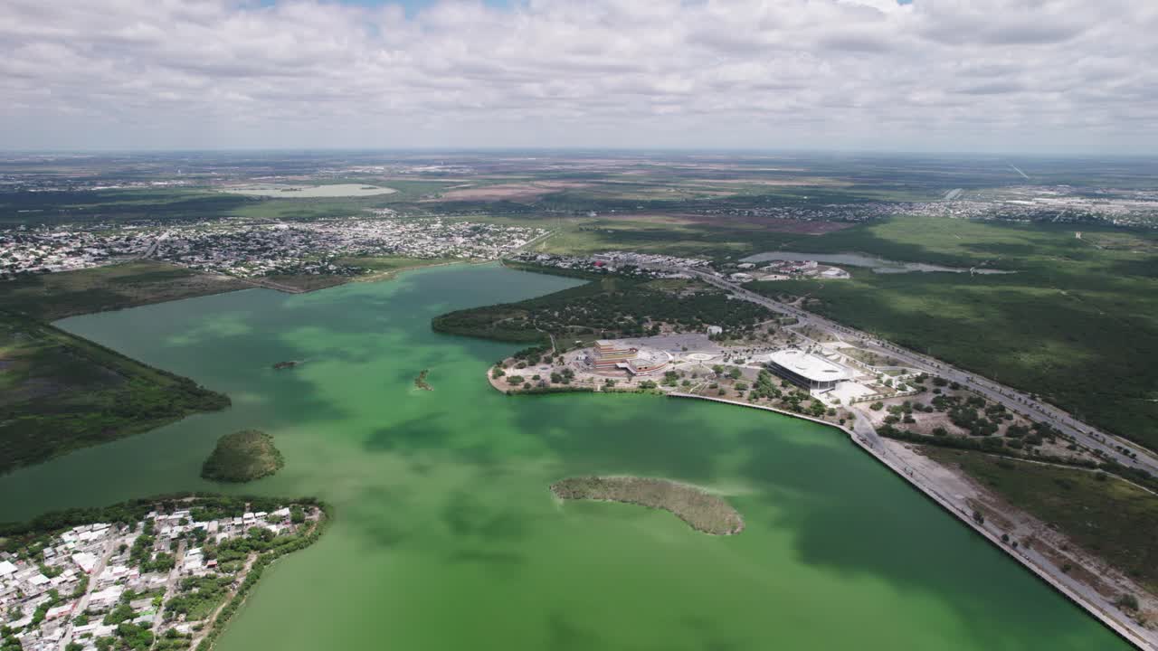 Drone Shot: Parque Cultural Reynosa, Urban Oasis in Mexico