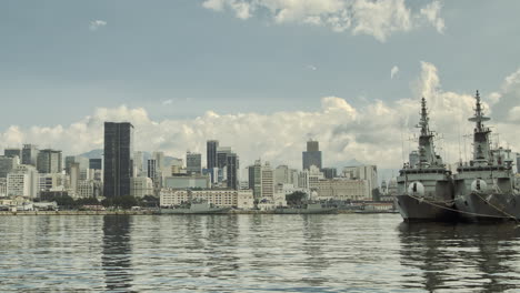 Lapso-De-Tiempo-Del-Centro-De-Río-De-Janeiro,-Brasil