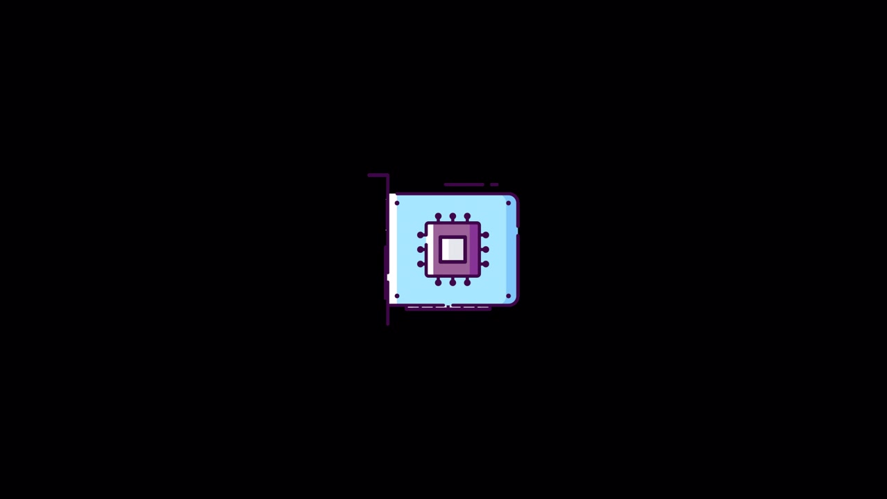Animación de icono de GPU
