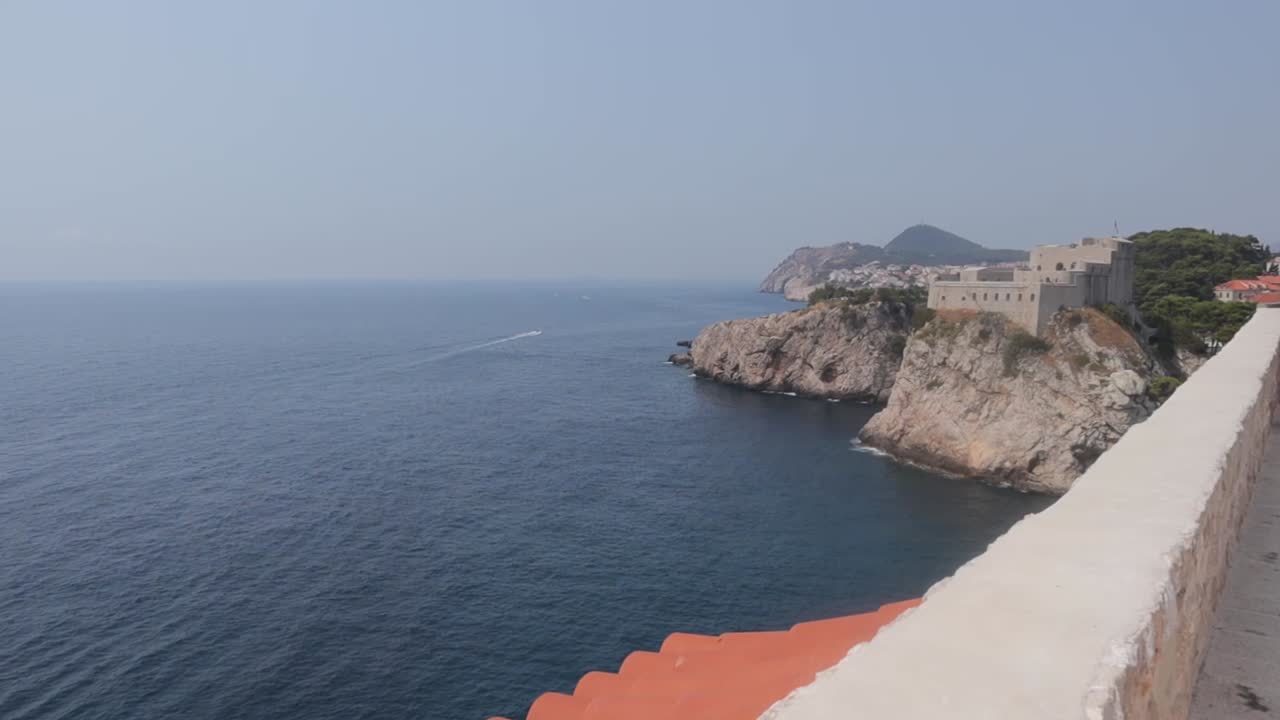 vista desde el techo de dubrovnik, croacia