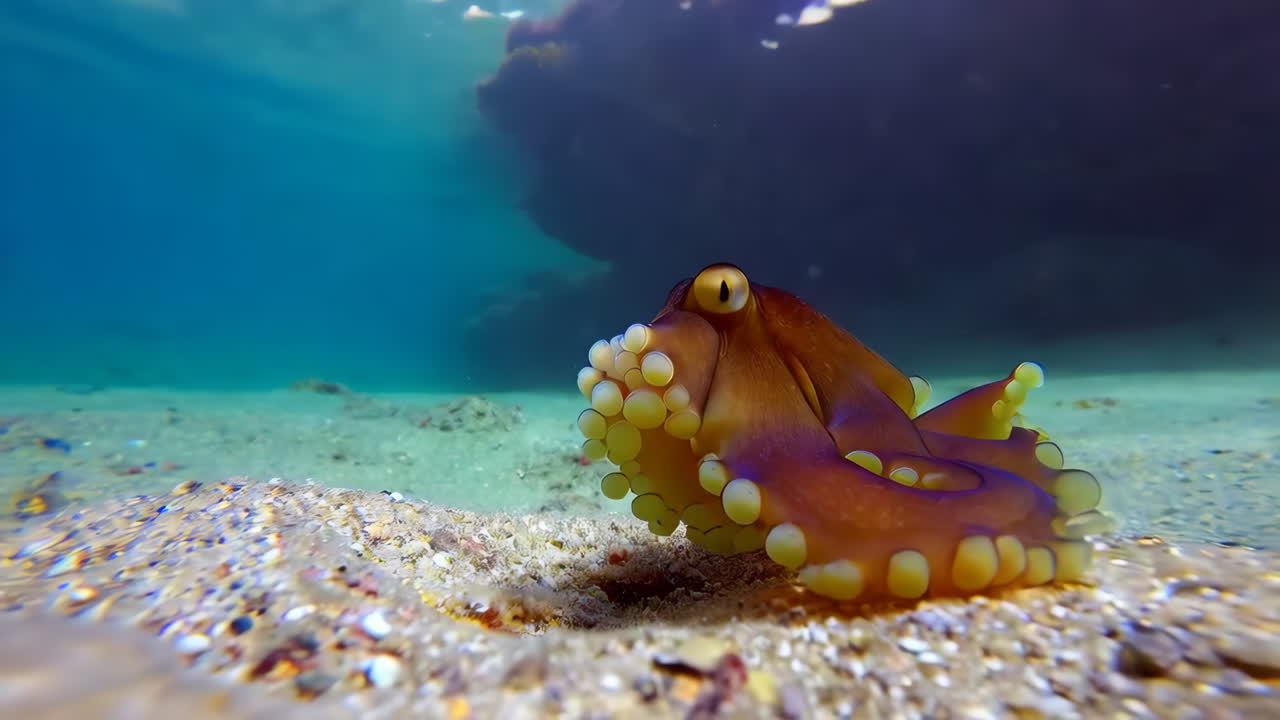 Polpo Dumbo sott'acqua