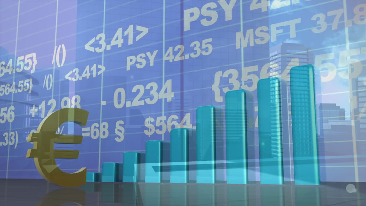 Dönen Euro ve büyüyen grafik